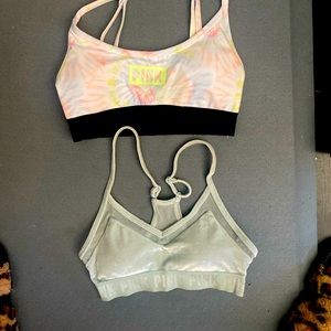 PINK sports bras (selling as a set)